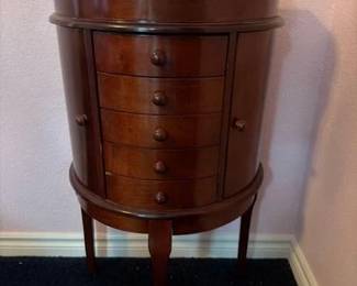 7516 Wooden Jewelry Cabinet