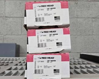 2752 Red Head 58 3 Concrete Anchors