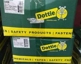 2710 Dottie ZincPlated DropIn Anchors Stainless Steel Lock Washers