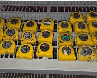 6506 23 Stanley 25 Tape Measures
