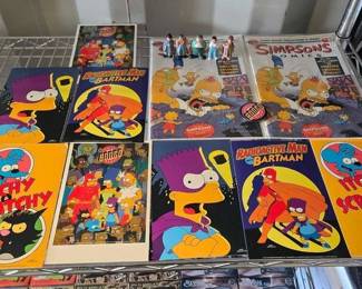 4052 The Simpsons Postcards, Comic Books More