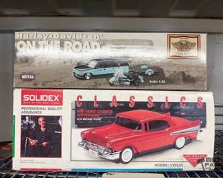 4016 Harley Davidson On the Road DieCast Models and Solidex VHS Autowinder