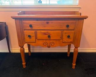 7508 Wooden Night Stand