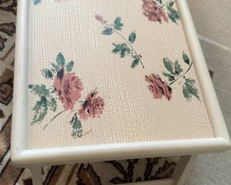 Floral Serving Tray