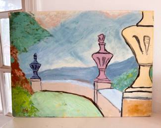 Original 1954 Painting 16” x 12” (More information about the artist will be available in person at the sale - #62)