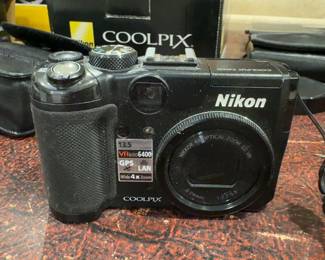 Nikon Coolpix P6000 13.5MP Digital Camera with 4x Optical Zoom (charger is included and camera works great)