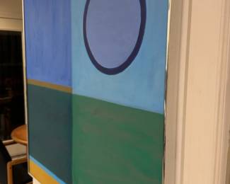 Original 1982 “Saugusi” Painting 36” x 36” (More information about the artist will be available in person at the sale - #14)