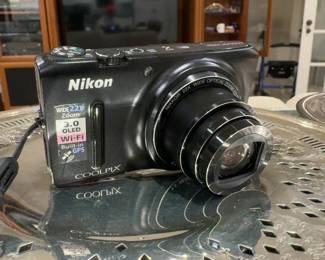 Nikon Coolpix S9500 18.1 MP Digital Camera with 22x Optical Zoom & Built-in Wi-Fi (includes battery and charger)