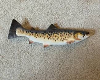 Pen-y-Bryn Ceramics Brown Trout - Fish Cabin Decor
