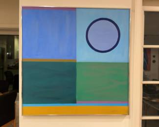 Original 1982 “Saugusi” Painting 36” x 36” (More information about the artist will be available in person at the sale - #14)