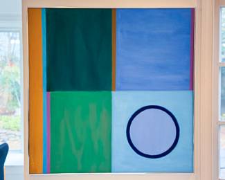 Original 1982 “Saugusi” Painting 36” x 36” (More information about the artist will be available in person at the sale - #14)