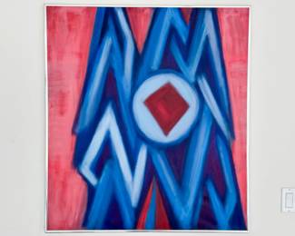 Original 1970 “Moon Pies” Painting 36” x 40” (More information about the artist will be available in person at the sale - #5)