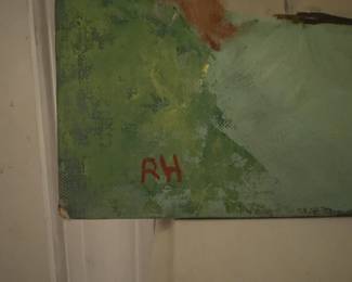 Original 1954 Painting 16” x 12” (More information about the artist will be available in person at the sale - #62)