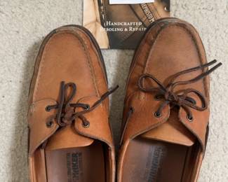 Mephisto Men's Leather Boat Shoes Size 11