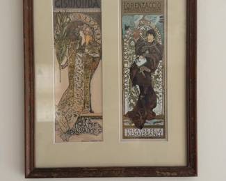 Alphonse Mucha – Gismonda & Lorenzaccio
Decorative Reproduction - 12 x 14
