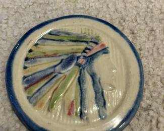 University of North Dakota Potery Made By Huck