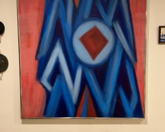 Original 1970 “Moon Pies” Painting 36” x 40” (More information about the artist will be available in person at the sale - #5)