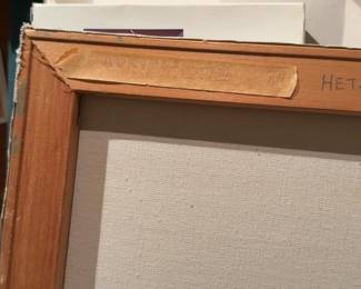 Original 1984 Painting 16” x 20” - Cambridge XVII (More information about the artist will be available in person at the sale - #62)