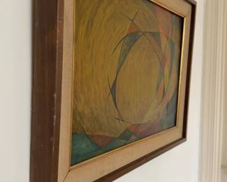 Abstract Painting - 18 x 24 - Unknown Artist