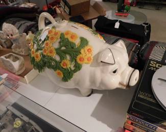 Huge 1970's Piggy Bank.