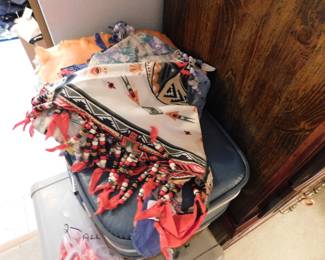 Vintage scarves.
