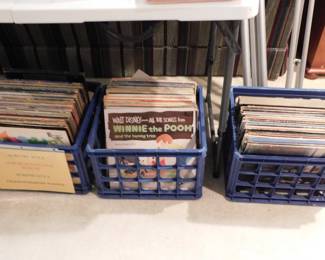 Lots of albums and 45's