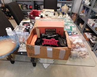 Vintage Lionel train set.