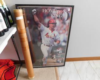 Large Mark McGwire poster.