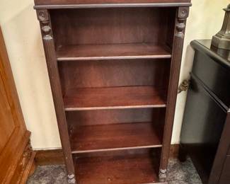 Small Mahogany Vintage Bookcase