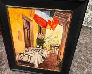 Original Oil on Canvas by local artist Sue P. Jackson