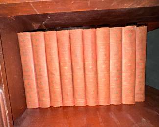 Set of 10 Volumes Rudyard Kipling Works