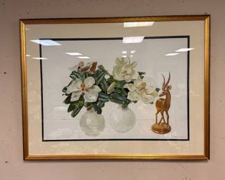 Large Original Arthur Stewart Watercolor