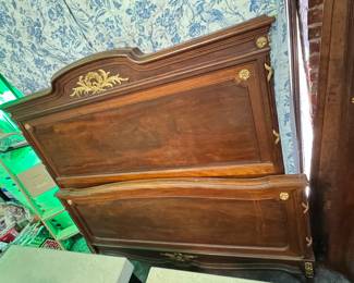 Beautiful French Mahogany Bed