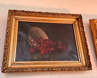 19th c. Still Life of Strawberries