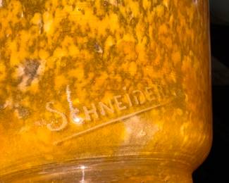 Detail of Etched Signature