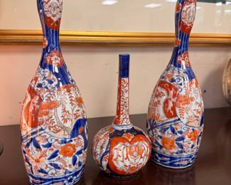 Selection of Imari Vases