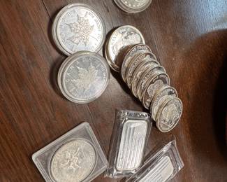 1 oz. .999 Fine Silver Bullion