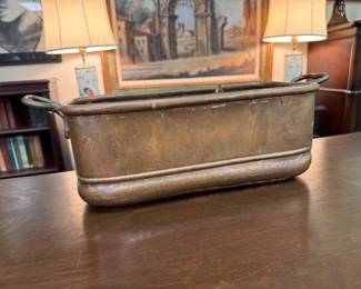 Antique Copper Planter w/ Handles
