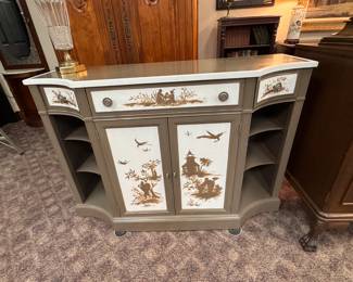 Chinoiserie Painted Credenze