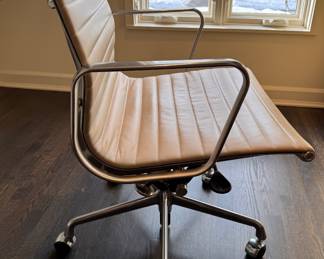 Herman Miller Leather Desk Chair. Photo 2 of 2.