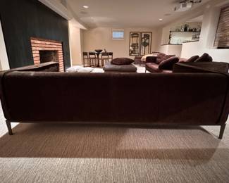 Maxalto for B&B Italia Simpliciter Sofa by Antonio Citterio with Steel Frame - 2 Matching Available. Measures 84" W x 36" D. Photo 4 of 5.