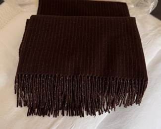 Clare Wilson Cashmere Throw. Photo 1 of 2.