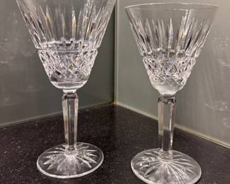 Waterford Maeve Crystal Wine Glasses: 12 Red, 12 White & 4 Champagne Flutes. Photo 1 of 2.