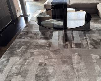 Holly Hunt Beyond Borders Silk & Wool Area Rug. Measures 9' x 12'. Just Cleaned! Photo 1 of 5.