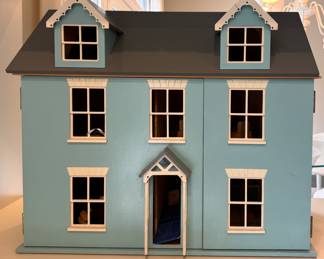Doll House & Furniture Set. Photo 1 of 2.
