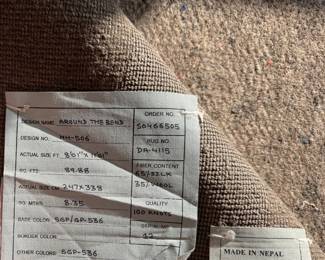 Holly Hunt Beyond Borders Silk & Wool Area Rug. Measures 9' x 12'. Just Cleaned! Photo 5 of 5.