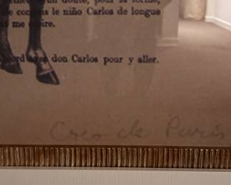 Coco de Paris Bubble Gum Horse. Measures 39" W x 53" H Overall. Photo 3 of 3.