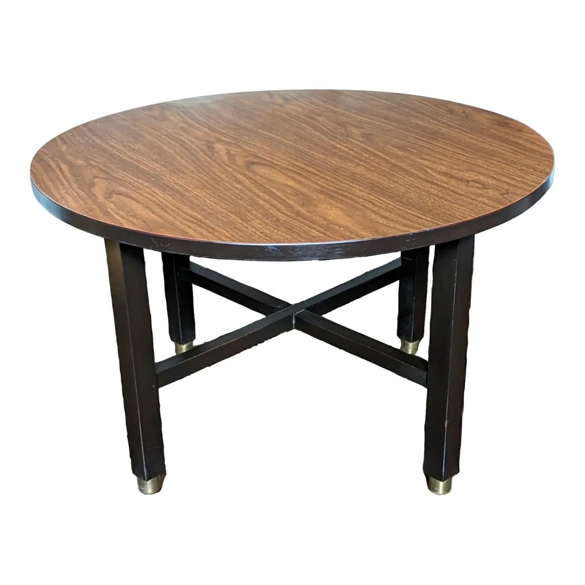 1960s Edward Wormley's for Dunbar Round Coffee Table