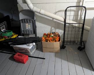 Various Items in basement