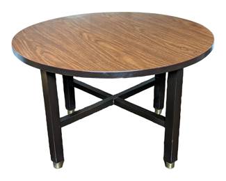 1960s Edward Wormley's for Dunbar Round Coffee Table